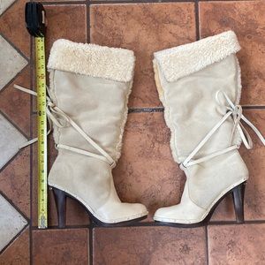 Michael Kors tall suede boots